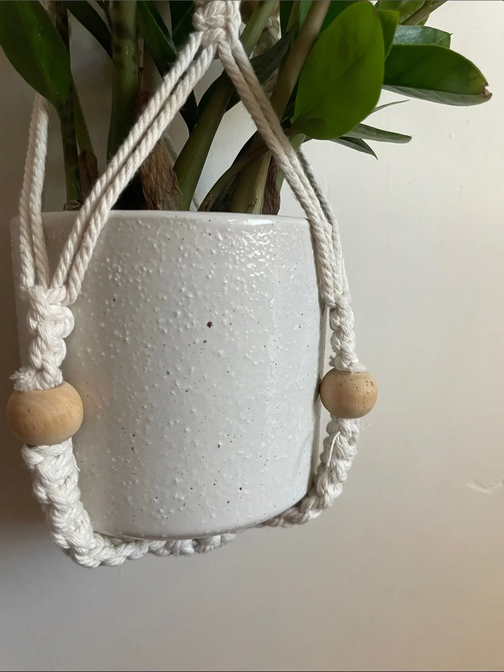 •| macrame plant holder - Picture 7 of 7